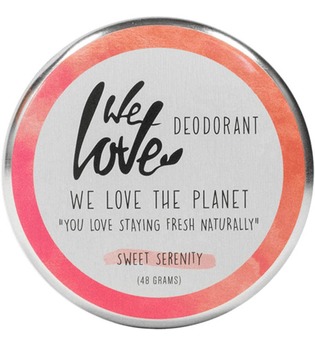 We Love The Planet Körperpflege Deodorants Sweet Serenity Deodorant Creme 48 g