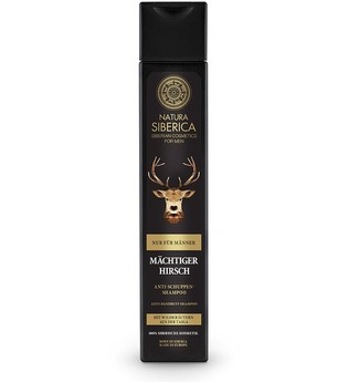 Natura Siberica For Men - Mächtiger Hirsch Anti-Schuppen-Shampoo 250ml Shampoo 250.0 ml