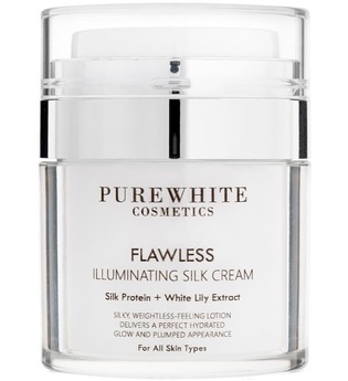 Pure White Cosmetics Flawless Illuminating Silk Lotion Gesichtslotion 50 ml
