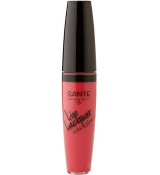Sante Lip Lacquer Color Gloss 04 Alluring Coral 10 ml - Lipgloss