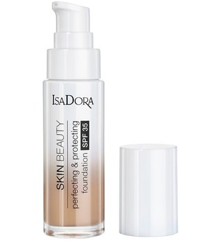 Isadora Skin Beauty Perfecting & Protecting Foundation SPF 35 08 Golden Beige 30 ml Flüssige Foundation