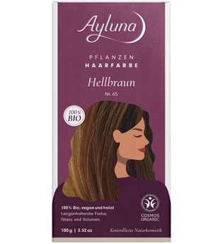 Ayluna Naturkosmetik Haarfarbe - Nr.65 Hellbraun Haarfarbe 100.0 g