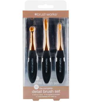 INVOGUE Brushworks - HD Oval Brush - Detail Set Pinsel 1.0 pieces
