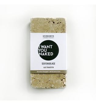 I Want You Naked Naked Stone "Slimline" Seifenablage 1 Stk. Seifenschale