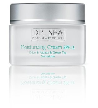 Dr. Sea Produkte Moisturizing Cream - Olive Oil, Papaya & Green Tea SPF15 50ml Body Make-up 50.0 ml