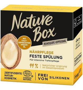 Nature Box Nährpflege Feste Spülung Argan-Öl Conditioner 80.0 g