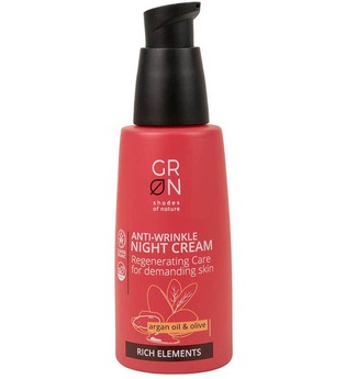 Groen Rich Night Cream - Argan Oil & Olive 50ml Nachtcreme 50.0 ml