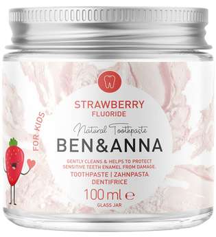 Ben & Anna Zahnpasta - Strawberry Fluoride for Kids 100ml Zahnpasta 100.0 ml