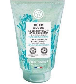 Yves Rocher Pure Algue Ultra-Erfrischendes Reinigungsgel Gesichtsreinigungsset 125.0 ml