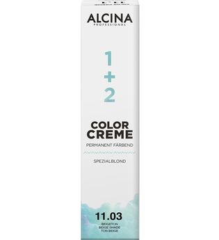 Alcina Haarpflege Coloration Color Creme Spezialblond Permanent Färbend 11.07 Braunton 60 ml