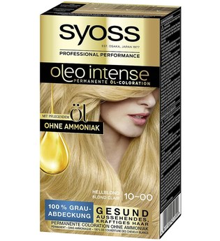 Syoss Oleo Intense Permanente Öl-Coloration Hellblond Haarfarbe 115 ml