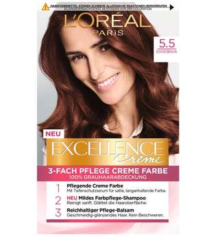 L'Oréal Paris Excellence Crème 5.5 Schokobraun Coloration 1 Stk. Haarfarbe