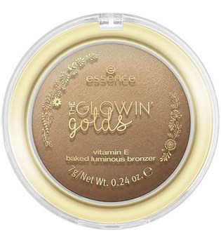 essence The Glowin' Golds Vitamin E Baked Bronzer 7 g Live Life Golden!