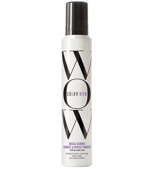 Color WOW Brass Banned Correct & Perfect Mousse For Blonde Hair Schaumfestiger 200 ml