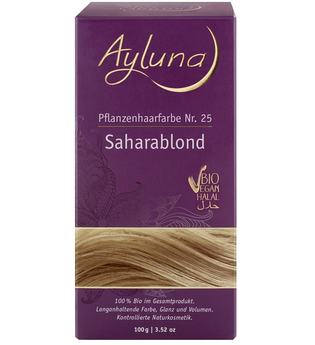 Ayluna Naturkosmetik Haarfarbe - Nr.25 Saharablond Pflanzenhaarfarbe 100.0 g