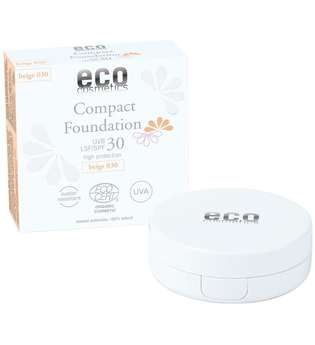 Eco Cosmetics Compact Foundation LSF30 - 030 Beige 10g Foundation 10.0 g