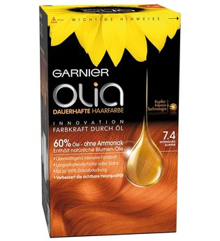 Garnier Olia dauerhafte Haarfarbe 7.40 Intensives Kupfer Coloration 1 Stk.