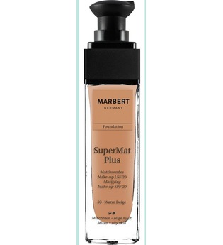 Marbert Make-up Make-up SuperMat Plus Foundation Nr. 1 Soft Beige 30 ml