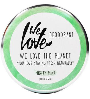 We Love The Planet Körperpflege Deodorants Mighty Mint Deodorant Creme 48 g