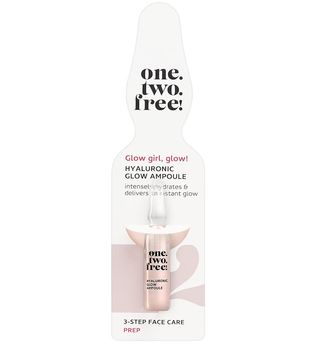 one.two.free! Step 2: Vorbereitung Hyaluronic Glow Ampoule 2 ML Hals- & Dekolletee-Pflege 1.0 pieces