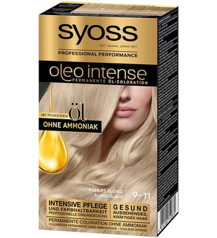 Syoss Oleo Intense Permanente Öl-Coloration Kühles Blond Haarfarbe 115 ml