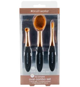 INVOGUE Brushworks - HD Oval Brush - Combo Set Pinsel 1.0 pieces