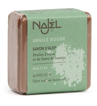 Najel Aleppo-Seife - rote Tonerde 100g Gesichtsseife 100.0 g