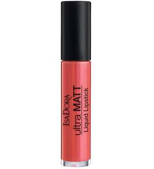 IsaDora Ultra Matt Liquid Lipstick 7ml SPICED CORAL