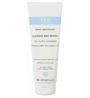 Ren Clean Skincare Produkte Rosa Centifolia ™  Cleanse And Reveal Hot Cloth Cleanser Reinigungsgel 100.0 ml