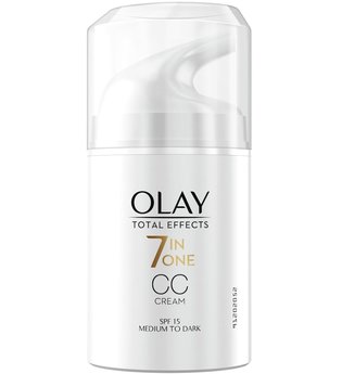 Olay Total Effects 7-in-1 CC Feuchtigkeitscreme LSF 15, mittlere-dunkle Hauttypen Gesichtscreme 50.0 ml