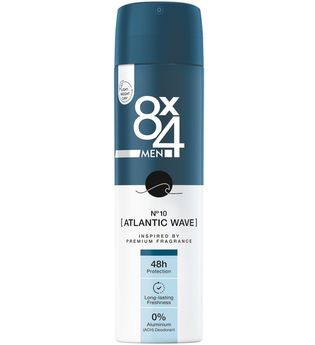 8X4 Men No.10 Atlantic Wave Deodorant Spray 150 ml