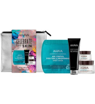 Ahava Gesichtspflege Time To Hydrate Celebrate Your Skin Set Time To Hydrate Essential Day Moisturizer Normal to Dry Skin 50 ml + Time To Hydrate Night Replenisher Normal to Dry Skin 15 ml + 