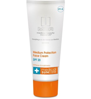 MBR Medical Beauty Research Sonnenpflege Medical Sun Care Medium Protection Face Cream SPF 20 100 ml