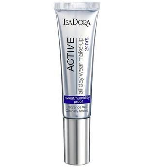 IsaDora Active All Day Wear Make-up Foundation 35ml 28 Espresso (Dark, Neutral/Warm )