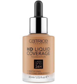 Catrice Teint Make-up HD Liquid Coverage Foundation Nr. 060 Latte Macchiato Beige 30 ml
