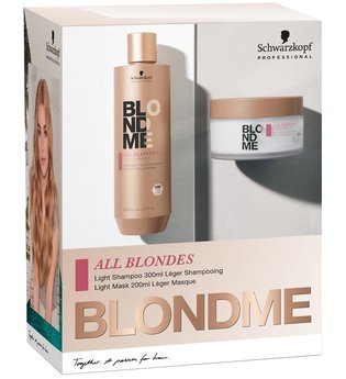 Schwarzkopf Professional All Blondes LIGHT BlondMe Duo-Set Haarpflege 1.0 pieces