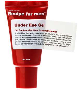 Recipe for men Under Eye Gel Augencreme 25.0 ml