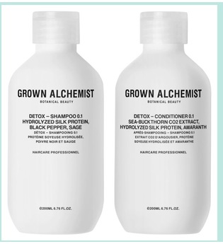 Grown Alchemist Haarpflege Shampoo Detox Hair Care Twin Set 0.1 Detox Shampoo 0.1 200 ml + Detox Conditioner 0.1 200 ml 1 Stk.