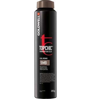 Goldwell Topchic Permanent Hair Color Cool Browns 6BS Smoky Braun Mittel, Depot-Dose 250 ml