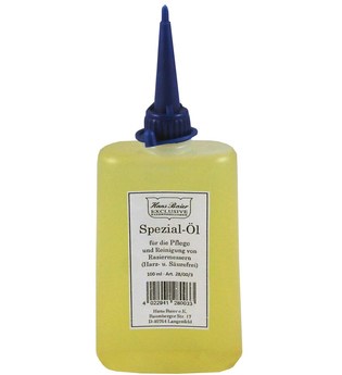 Hans Baier Exclusive Produkte Spezialöl für die Pflege von Rasiermessern Rasur-Accessoires 100.0 ml
