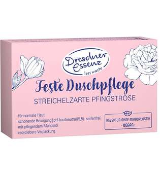Dresdner Essenz Feste Duschpflege Pfingstrose Körperseife 100.0 g