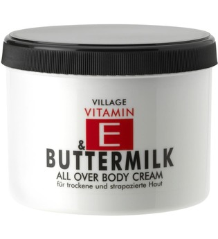 Village Pflege Vitamin E Body Cream Buttermilk 500 ml