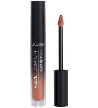 Isadora Velvet Comfort Liquid Lipstick 70 Warm Nude 4 ml Flüssiger Lippenstift