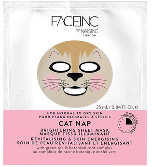 INC.redible Cat Nap Brightening Sheet Mask - Revitalising & Skin Energising 25ml