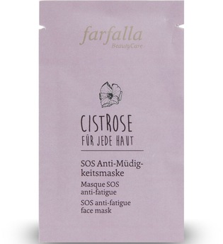 Farfalla Cistrose - SOS Anti-Müdigkeitsmaske 7ml Feuchtigkeitsmaske 7.0 ml