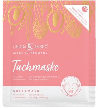 Chiara Ambra Tuchmaske mit Litschi Tuchmaske 1.0 pieces