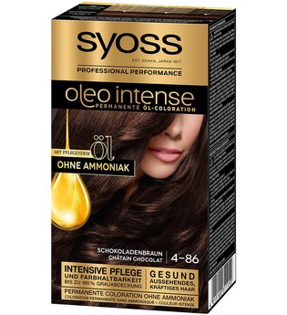 Syoss Oleo Intense Permanente Öl-Coloration Schokoladenbraun Haarfarbe 115 ml