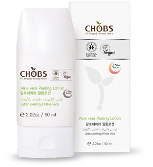CHOBS Produkte Aloe Vera Peeling Lotion 60ml Gesichtspeeling 60.0 ml