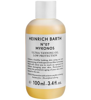 Heinrich Barth N° 07 Mykonos Ultra Tanning Oil Sonnencreme 100.0 ml