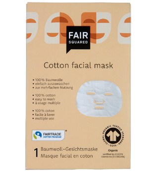 Fair Squared Produkte Gesichtsmaske - Baumwolle 1St. Tuchmaske 1.0 st